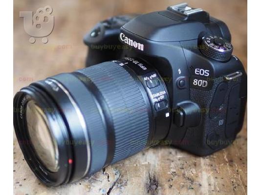 PoulaTo: Canon EOS 80D DSLR φωτογραφική μηχανή με 18-135mm φακό